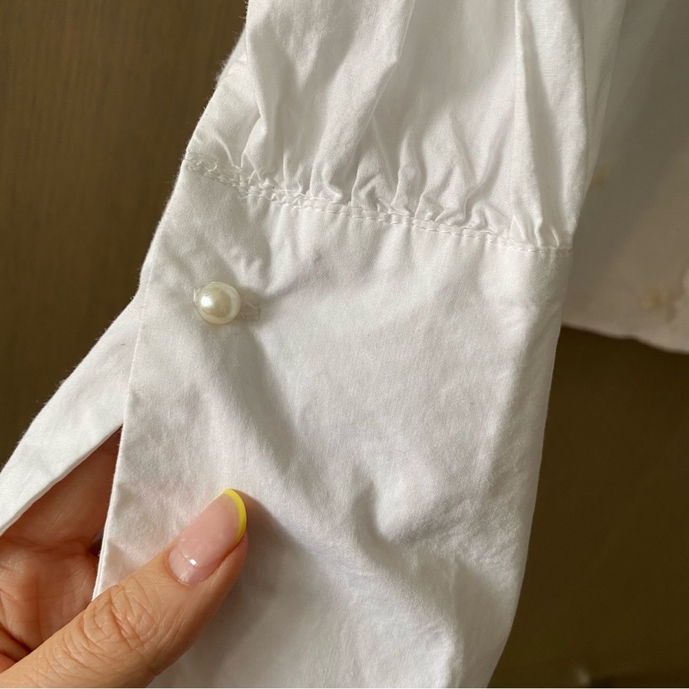 Zara beaded poplin shirt - Picture 7 of 9